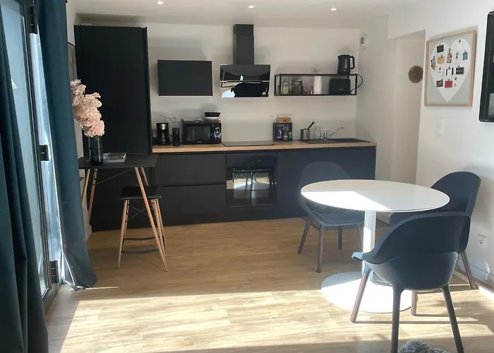 Joli appartement avec cour privée proche gare&centre ville