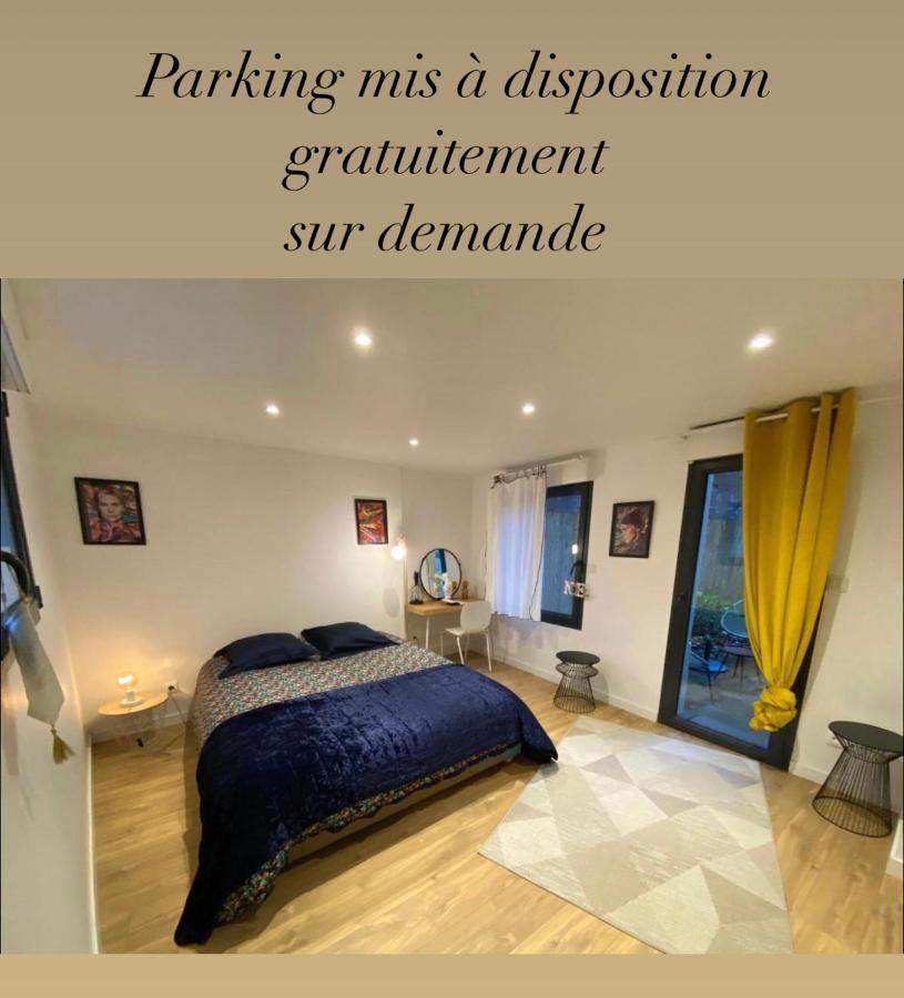 Apartment Joli Avec Cour Privee Proche Gare & Centre Rouen