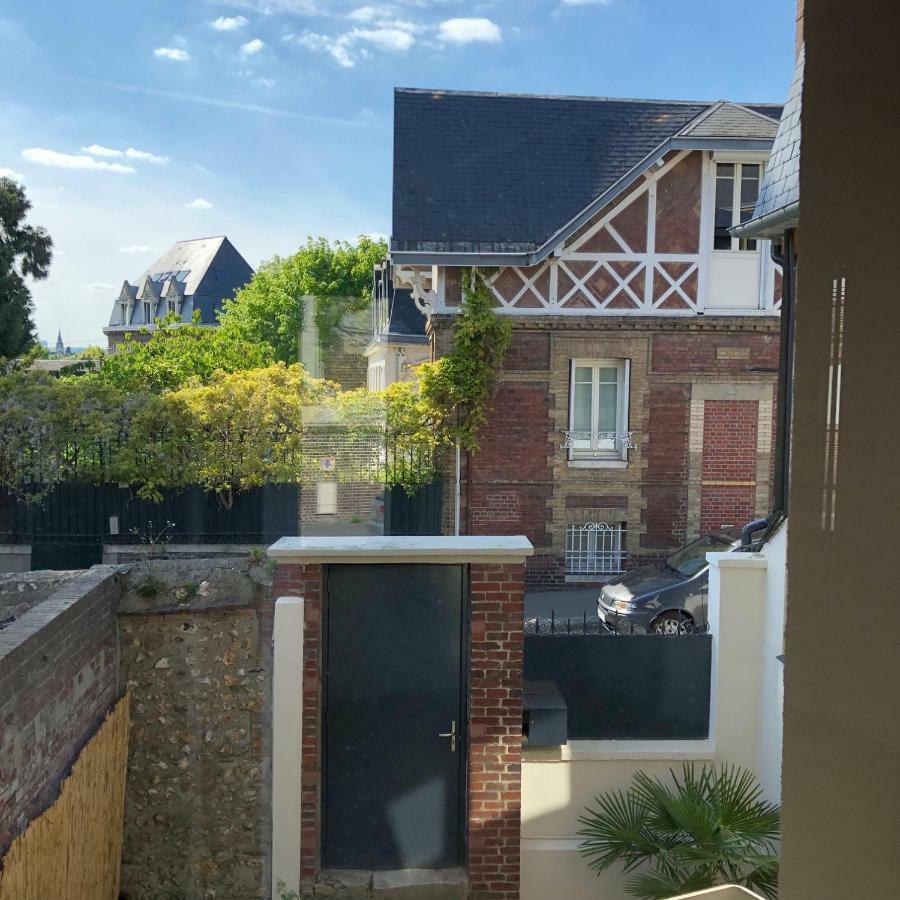 Joli Avec Cour Privee Proche Gare & Centre Apartment Rouen